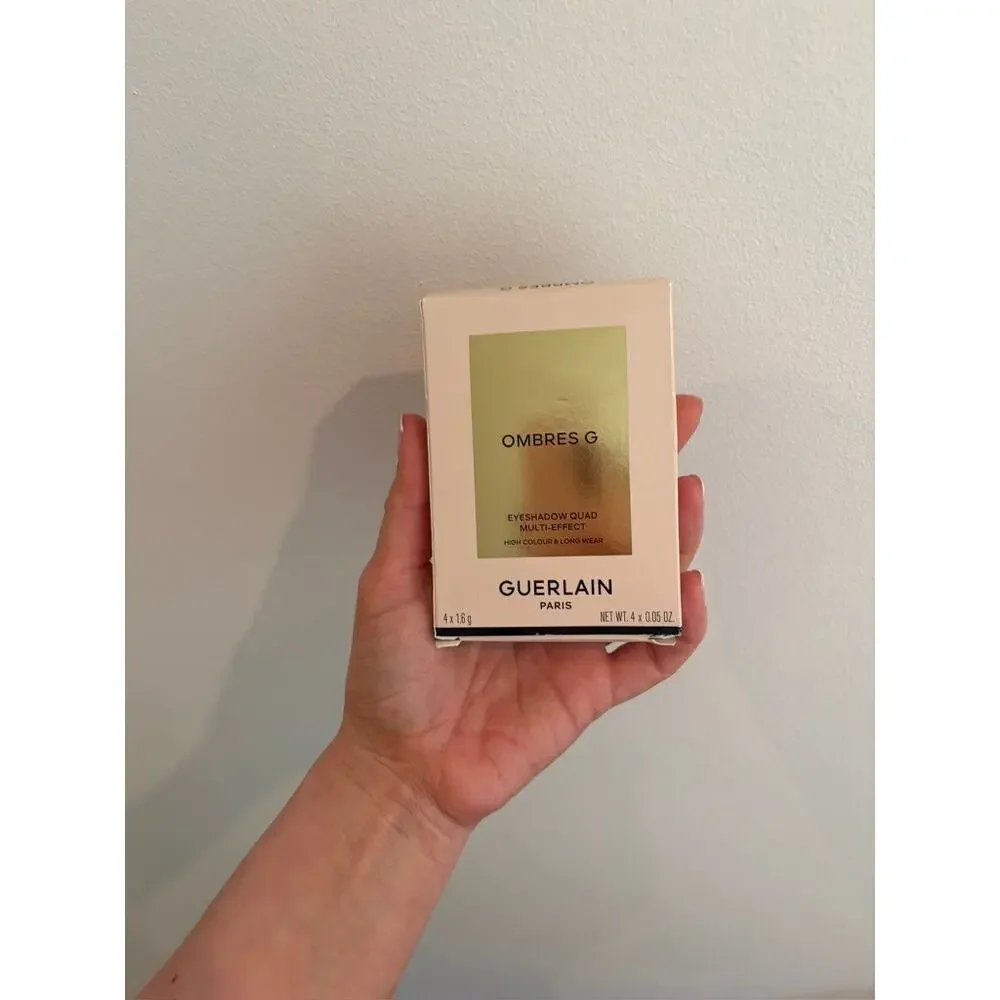 NEW Guerlain Ombres G Rhinestone Eyeshadow Quad in Regarde Moi
